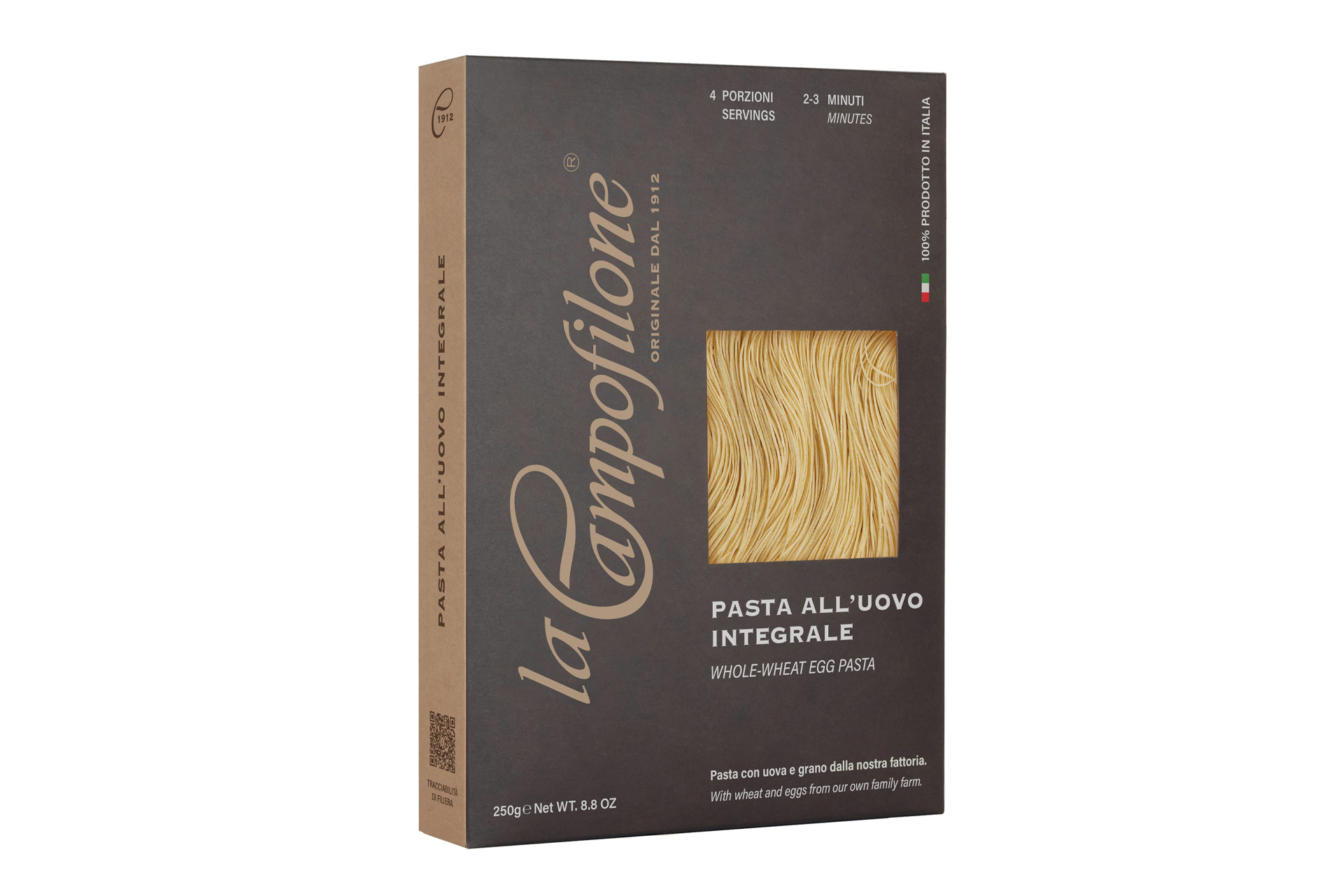 Vollkorn Maccheroncini Campofilone italienische Vollkorn Pasta