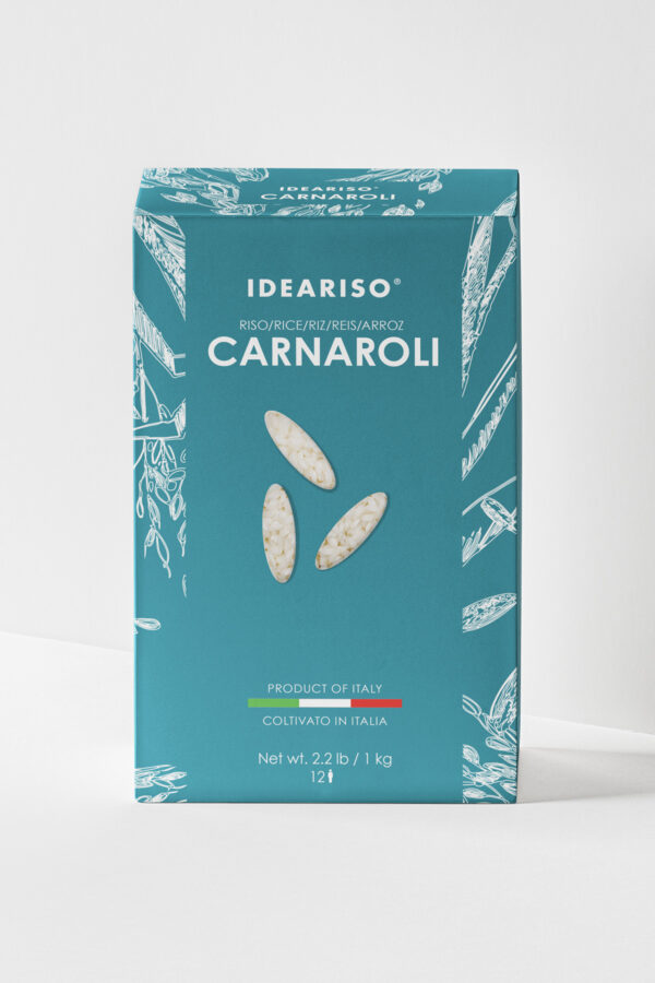 Carnaroli rice for risotto from Vercelli Italy 1kg