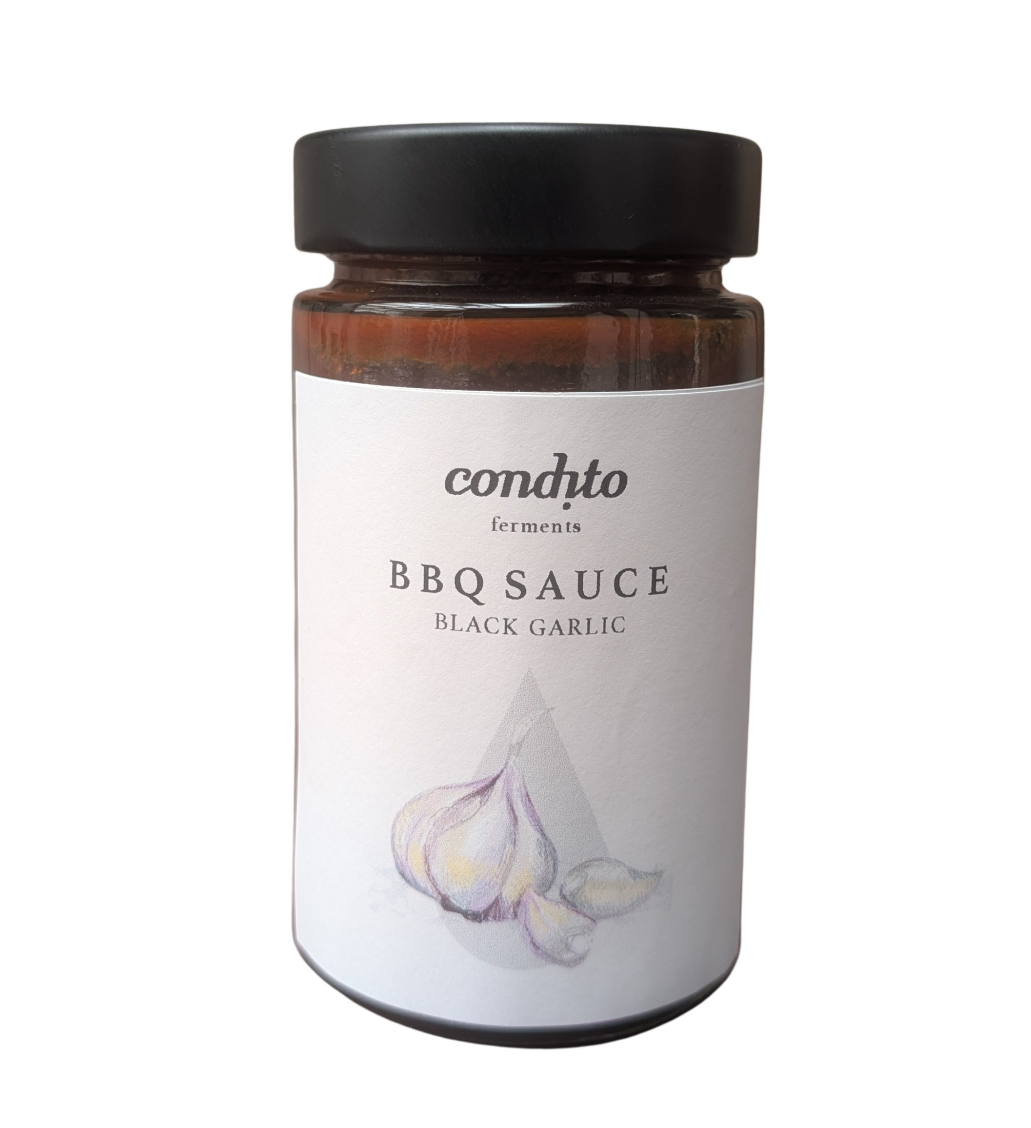 Salsa BBQ all'aglio nero 240ml - immagine 2