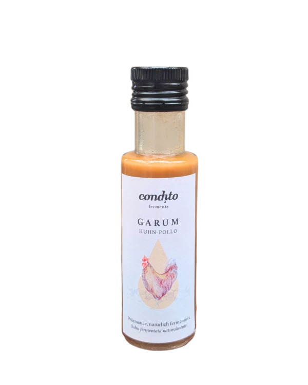 Chicken Garum - Salsa di condimento a base di pollo fermentato 100ml