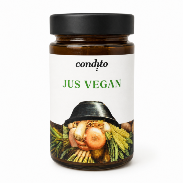 JUS - vegan gravy made from vegetables, shoyu & red wine 240ml