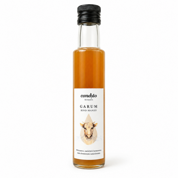 Beef Garum - Seasoning sauce made from fermented beef from South Tyrol 250ml