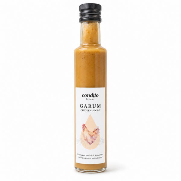 Chicken Garum - Würzsauce aus fermentiertem Huhn 250ml
