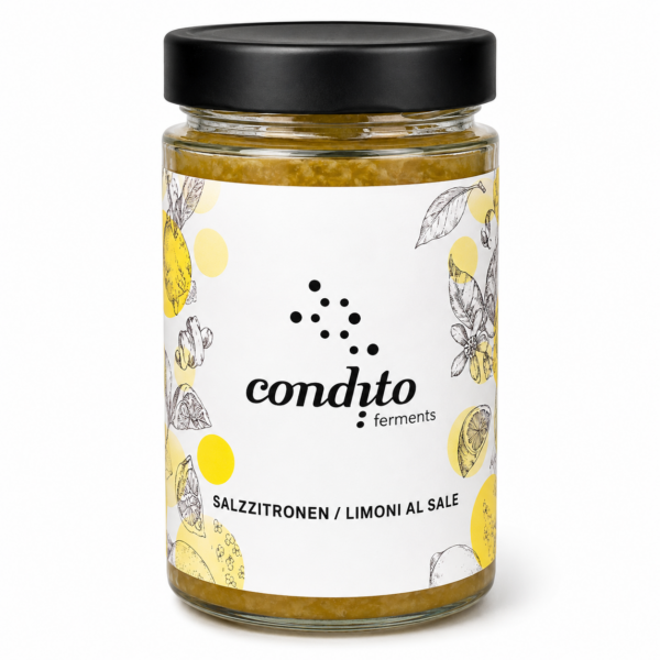 Salzzitronen - fermentierte Zitronen 200g