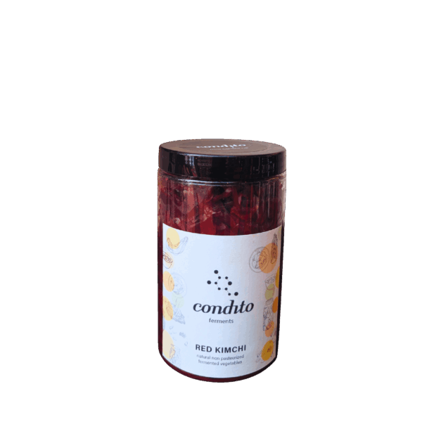 Red Kimchi lacto-fermented vegetables 350g