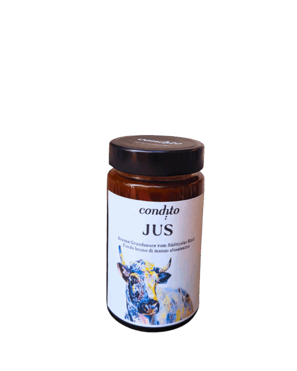 JUS - Brown basic sauce Red wine sauce from South Tyrolean beef 240ml