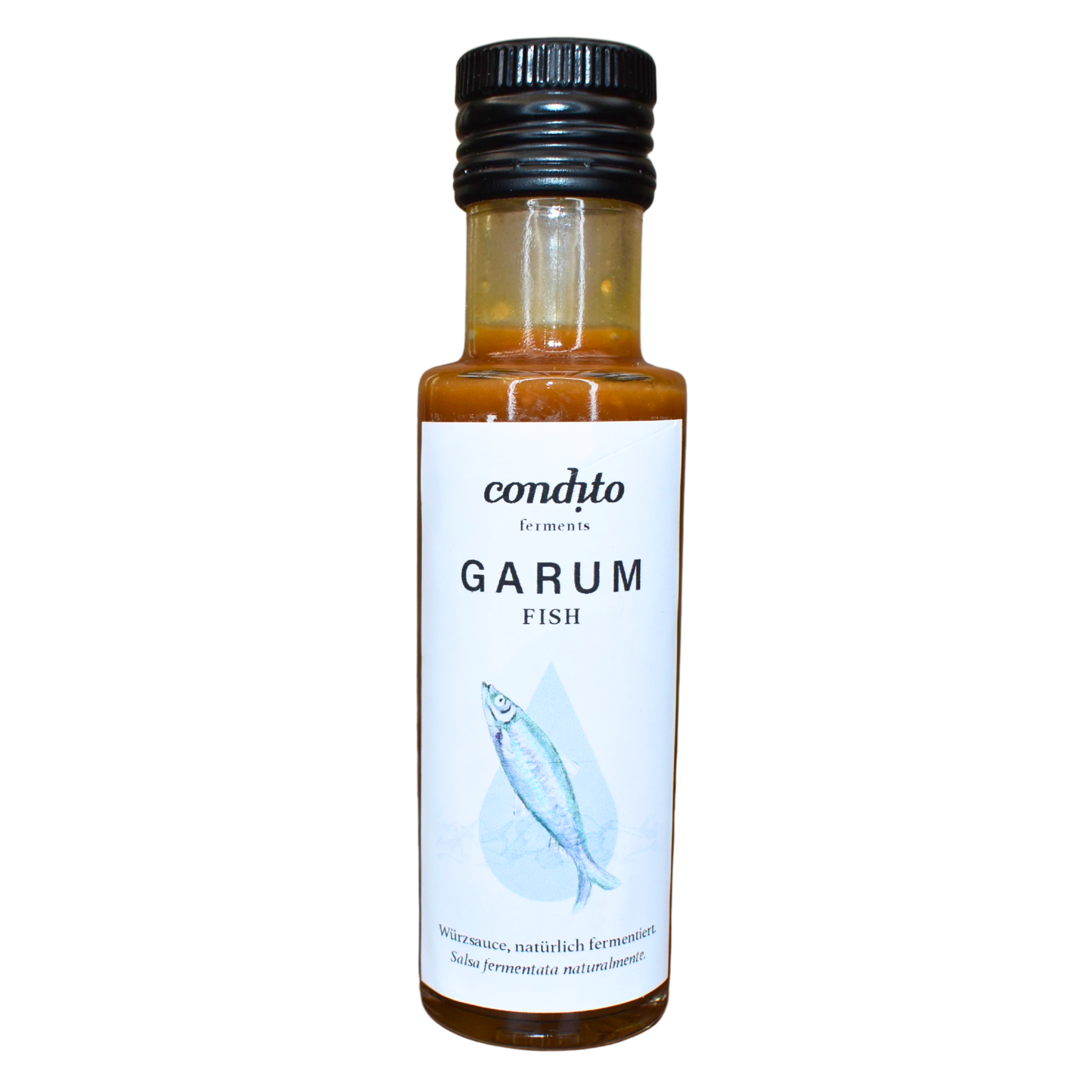Garum di pesce - Salsa di condimento a base di pesce fermentato 250ml