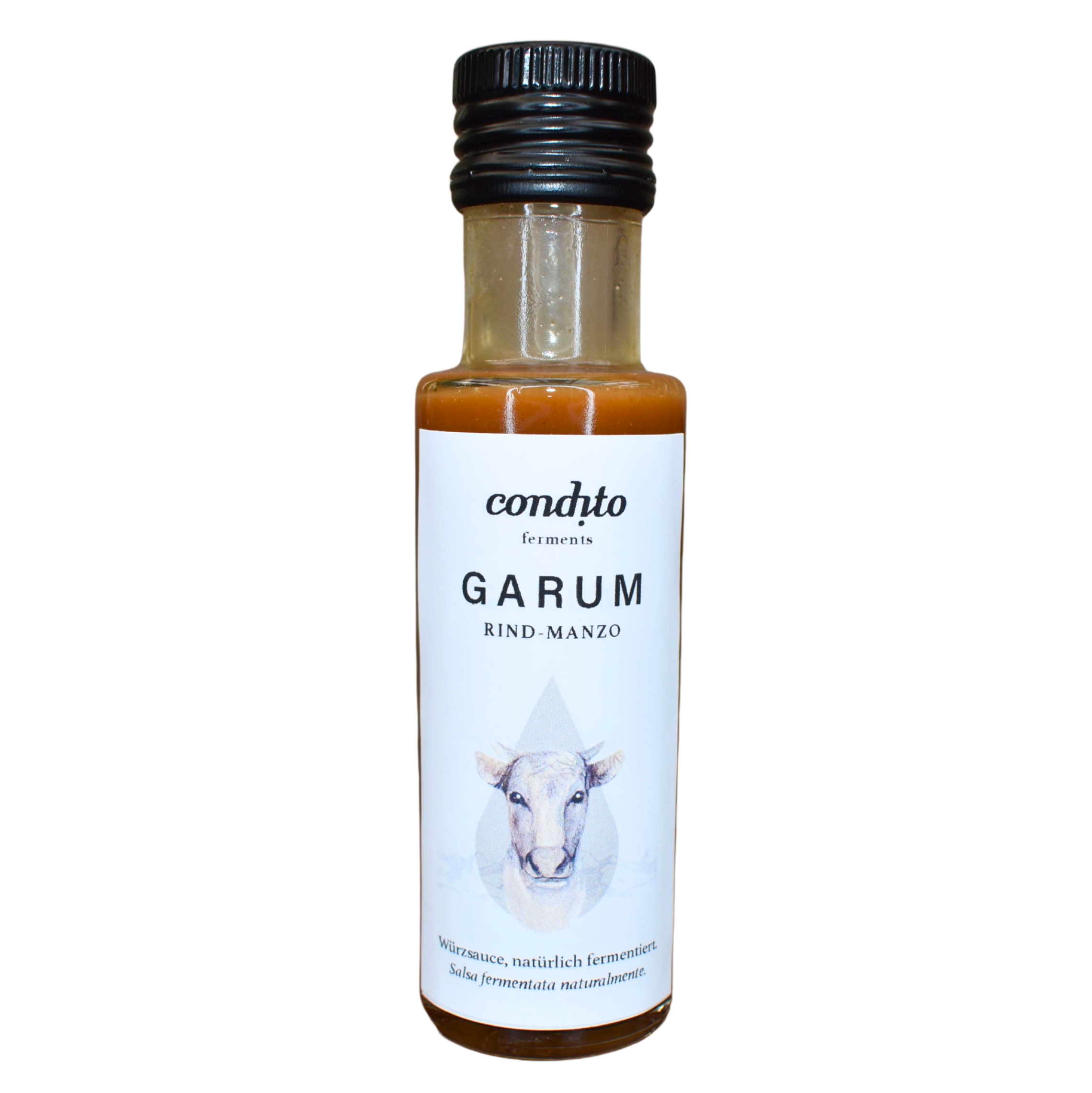 Beef Garum - Würzsauce aus fermentiertem Rindfleisch aus Südtirol 100ml