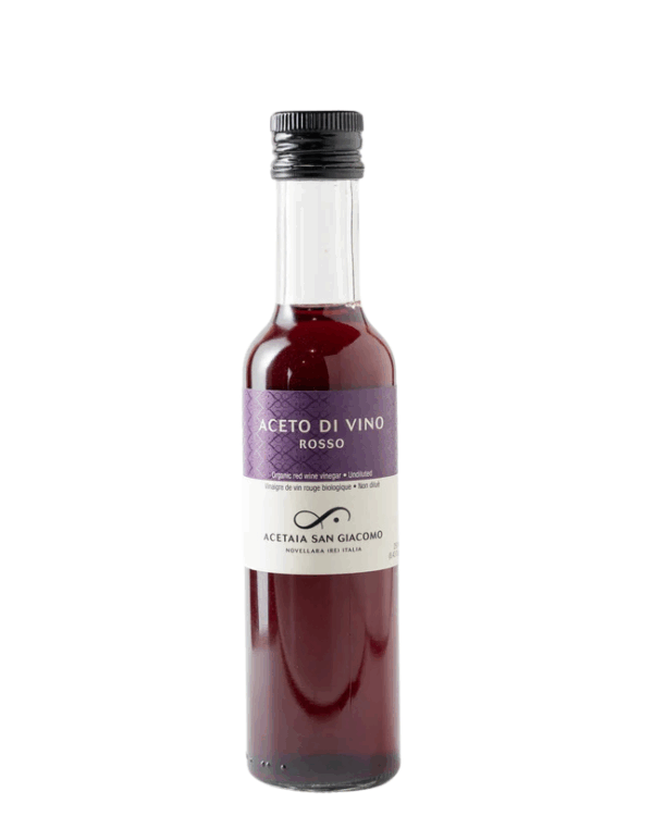 Aceto di Vino rosso organic Organic red wine vinegar 500ml