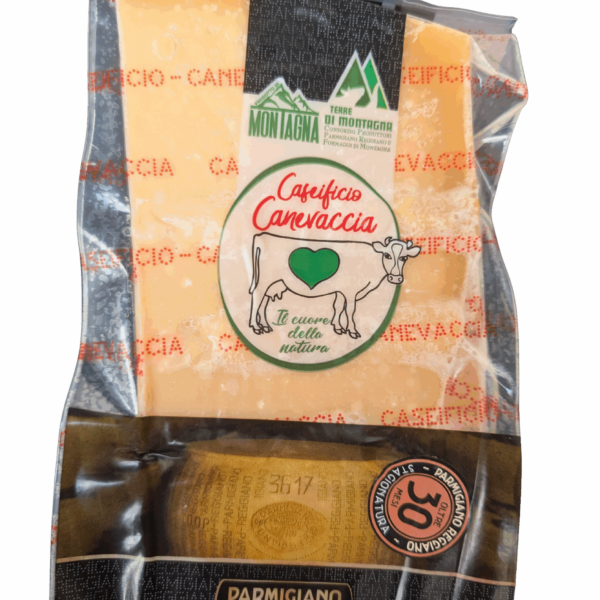 Parmigiano reggiano Parmesan cheese matured for 24 months