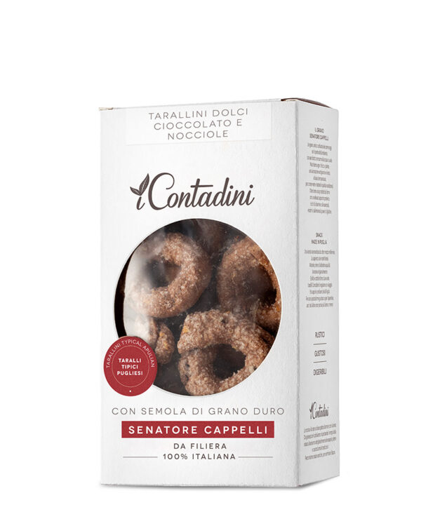 Süße Tarallini mit Schokolade und Haselnüssen