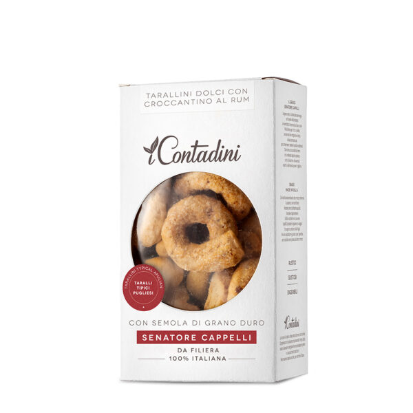 Sweet Tarallini Croccantino with rum 250g