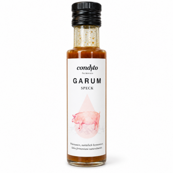 Speck Garum - Würzsauce aus Speckschwarten 100ml