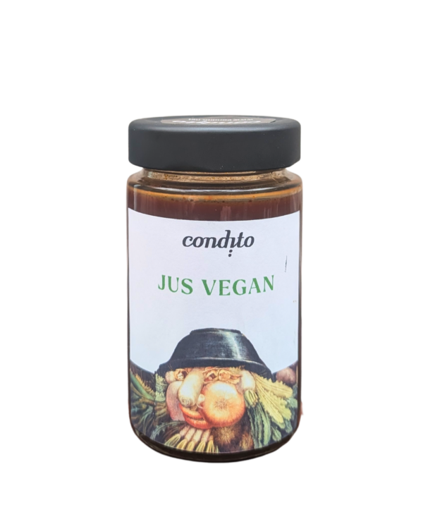JUS - vegan gravy made from vegetables, shoyu & red wine 240ml