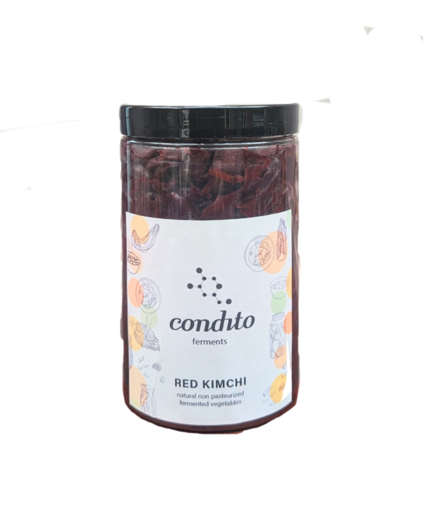 Red Kimchi lacto-fermented vegetables 350g