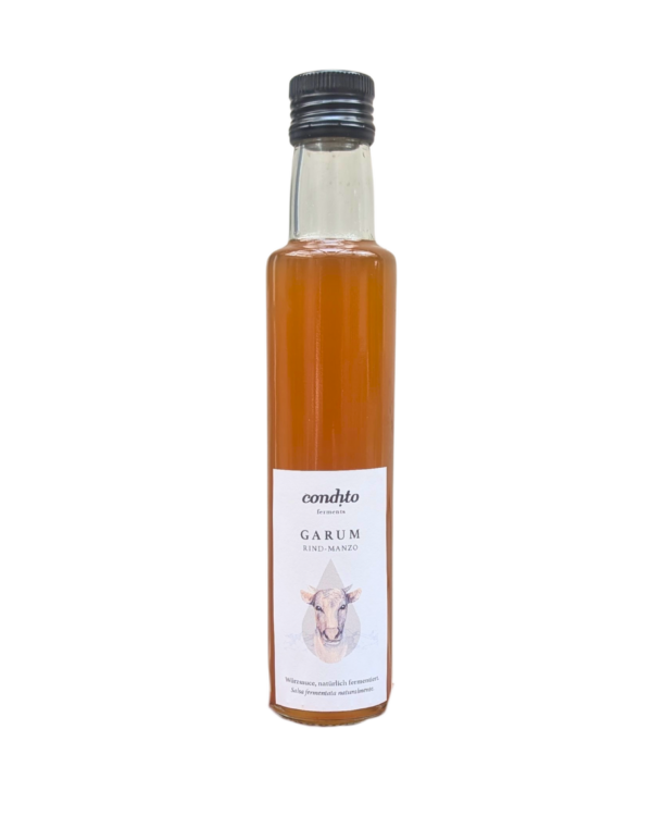 Beef Garum - Seasoning sauce made from fermented beef from South Tyrol 250ml
