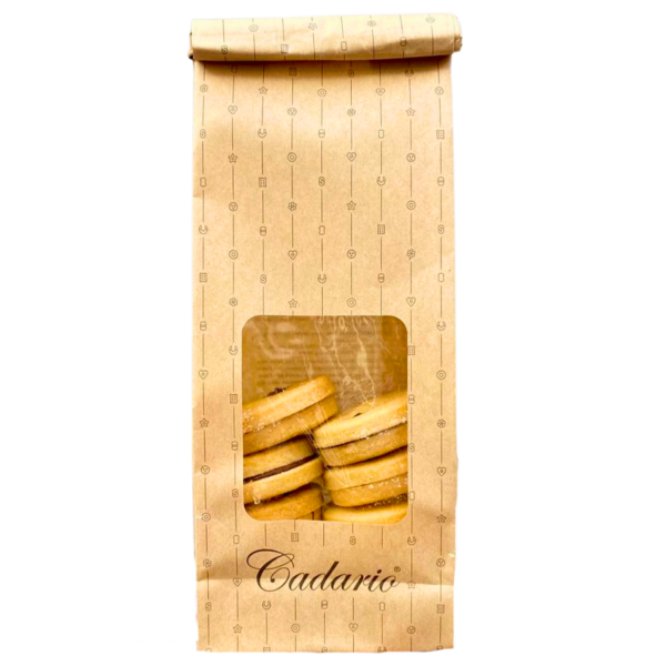 Biscotti al burro Smiley con marmellata di frutta- 175g